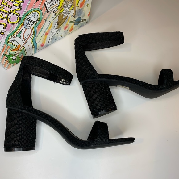 NIB Jeffery Campbell Laura Ankle Strap Heels - Picture 4 of 6